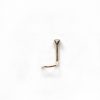 14k solid gold nose screw