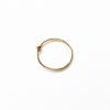 14k nose hoop with ball closure 10mm