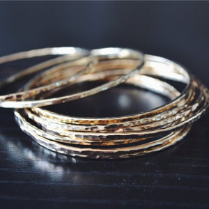 Gold Filled Baby Bangles