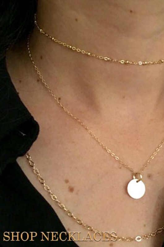 layering Necklaces From Jewelry Collection