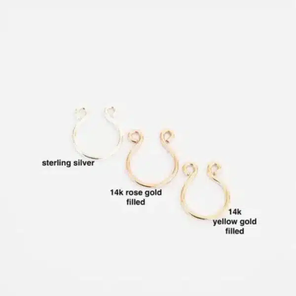 Fake Septum Nose Ring