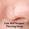Sterling Silver Nose Ring Twisted