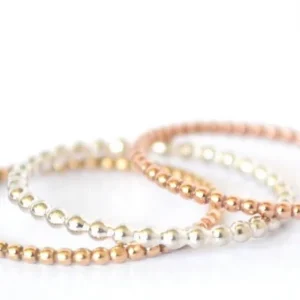 Ball Eternity Ring Stacking Ball Ring for Timeless Elegance