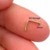 Gold Nose Stud