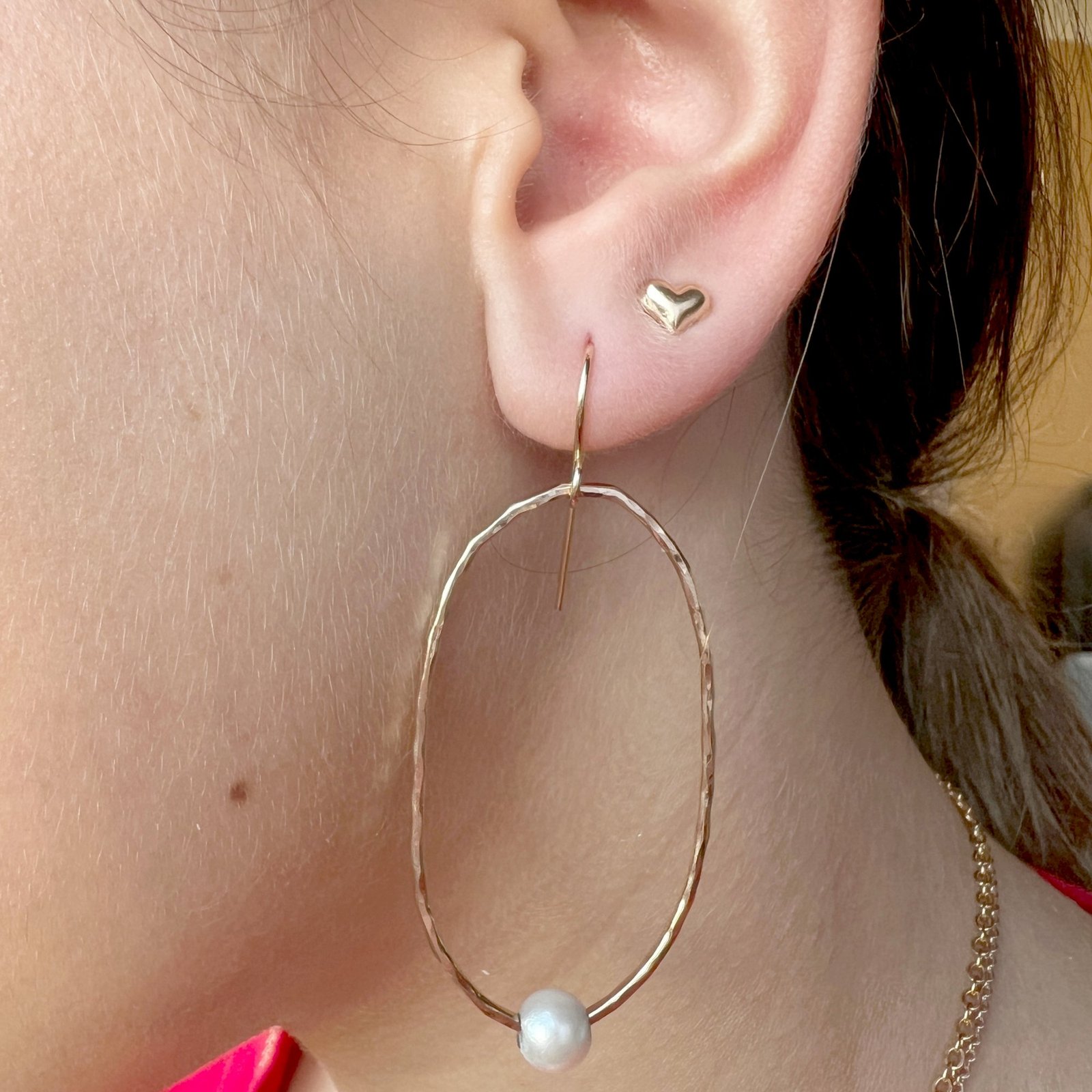 Heart Stud Earrings