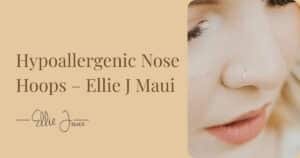 hypoallergenic hoop nose ring