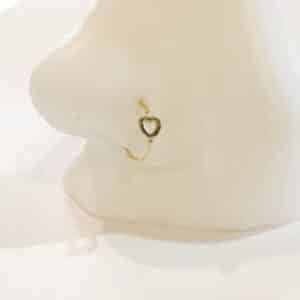 Heart Nose Ring