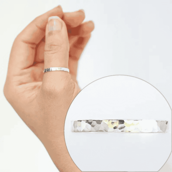 silver thumb ring